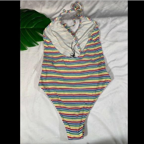 NEW Solid & Striped The Nadine Stripe One-Piece‎ Swimsuit SZ Medium - Picture 5 of 9